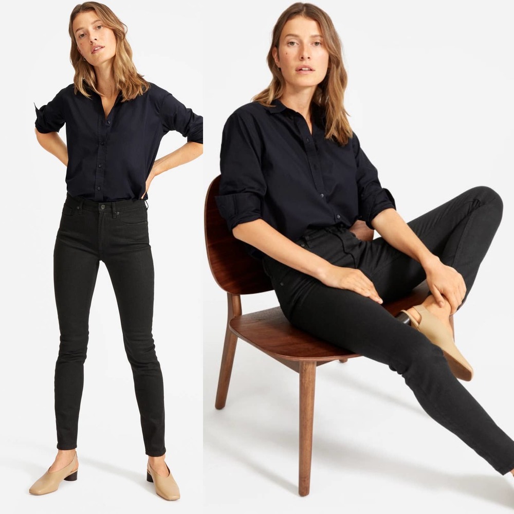 Everlane Mid-Rise Skinny Jeans